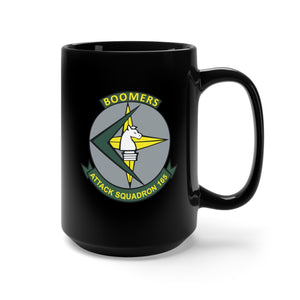 Black Mug 15oz - US NAVY Attack Squadron 165