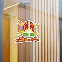 Load image into Gallery viewer, Kiss-Cut Vinyl Decals - 88th Artillery Group - DUI w Br - Ribbon X 300
