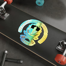 Load image into Gallery viewer, Holographic Die-cut Stickers - SOF - JFK Special Warfare Center - School Veteran wo BackGrnd
