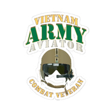 Load image into Gallery viewer, Kiss-Cut Stickers - Army - ARMY -  Aviator - Vietnam - Combat Vet X 300
