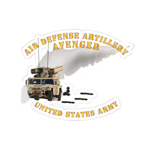 Load image into Gallery viewer, Kiss-Cut Stickers - Army - Avenger Air Defense - Firing Missile
