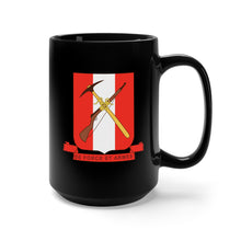 Load image into Gallery viewer, Black Mug 15oz - 298TH Engineer Combat Battalion in Europe V1 X 300
