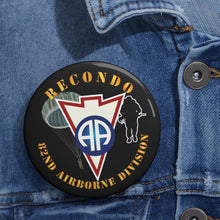 Load image into Gallery viewer, Custom Pin Buttons - Recondo - Para - 82AD
