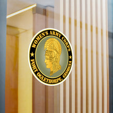 Load image into Gallery viewer, Kiss-Cut Vinyl Decals - Army - Women's Army Corps - Fort Oglethorpe, Georgia
