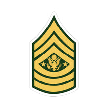 Load image into Gallery viewer, Kiss-Cut Stickers - Army - Sgt Major of the Army E-9 (SMA) X 300
