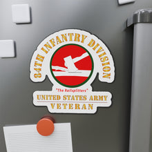 Load image into Gallery viewer, Die-Cut Magnets - Army - SSI - 84th Infantry Division - The Railsplitters - US Army Veteran X 300
