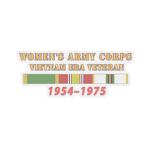Load image into Gallery viewer, Kiss - Cut Stickers - Army - Womens Army Corps - Vietnam Era Veteran - 1954 - 1975 - WAC - NDSM  - COLD WAR Serv
