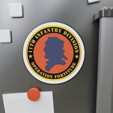 Load image into Gallery viewer, Die-Cut Magnets - Army - 11th Infantry Division - Operation Fortitude X 300
