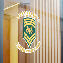 Load image into Gallery viewer, Kiss-Cut Vinyl Decals - Army - Enlisted - SPEC 9 - Specialist 9  - Std X 300
