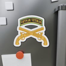 Load image into Gallery viewer, Die-Cut Magnets - Army - Vietnam Veteran Tab - Gold - Military Police w Br X 300

