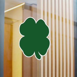 Kiss-Cut Vinyl Decals - Clover - 4 Leaf Clover wo Txt