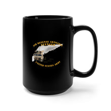Load image into Gallery viewer, Black Mug 15oz - Army - Avenger Air Defense - Firing Missile
