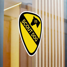 Load image into Gallery viewer, Kiss-Cut Vinyl Decals - Army - 25th Scout Dog Platoon 1st Cav wo Txt
