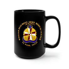 Load image into Gallery viewer, Black Mug 15oz - William Beaumont Army Medical Center - El Paso Texas
