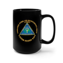 Load image into Gallery viewer, Black Mug 15oz - Navy - Commander, Patrol and Reconnaissance Group - CPRG X 300
