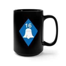 Load image into Gallery viewer, Black Mug 15oz - SSI - 16th Division X 300

