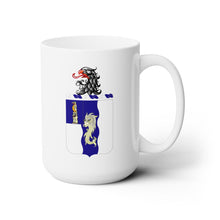 Load image into Gallery viewer, White Ceramic Mug 15oz - Army - COA - 50th Infantry Regiment wo Txt
