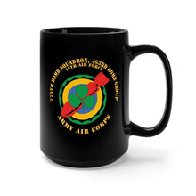 Load image into Gallery viewer, Black Mug 15oz - 775th Bomb Squadron, 463rd Bomb Group - 15th AF V2 X 300
