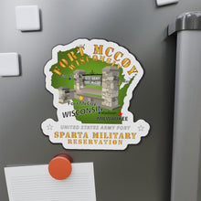 Load image into Gallery viewer, Die-Cut Magnets - Army - Ft McCoy WI - Sparta Military Resv
