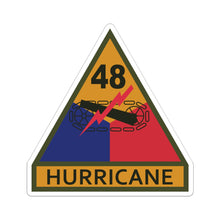 Load image into Gallery viewer, Kiss-Cut Stickers - SSI - 48th Armored Division w Name Tape X 300
