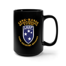 Load image into Gallery viewer, Black Mug 15oz - Army - SOF - 23rd ID - LRRP
