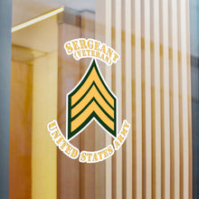 Load image into Gallery viewer, Kiss-Cut Vinyl Decals - Army - Sergeant - SGT - Veteran - Flat X 300
