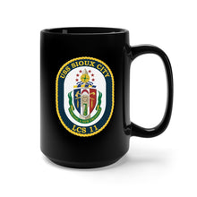 Load image into Gallery viewer, Black Mug 15oz - Navy - USS Sioux City (LCS-11) wo Txt X 300
