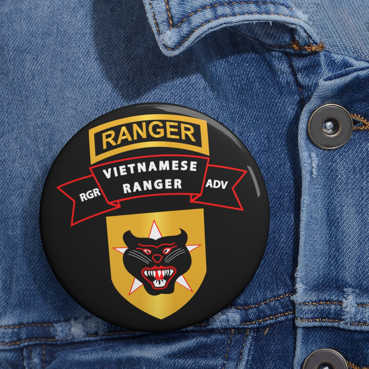 Custom Pin Buttons - SOF - SSI - Vietnamese Ranger Advisor X 300 – MIP ...