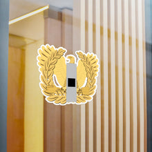 Load image into Gallery viewer, Kiss-Cut Vinyl Decals - Army - Warrant Officer - W01 - Flat - Eagle and Bar wo txt X 300
