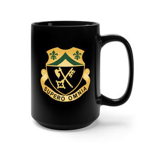 Black Mug 15oz - 81st Armor - DUI wo Txt X 300