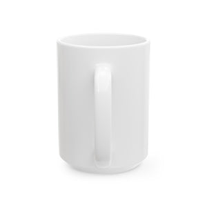 Black and White Ceramic Mug (11oz, 15oz) - Plain Blank Mug