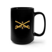 Load image into Gallery viewer, Black Mug 15oz - Army - 6th Squadron,  9th Cavalry Branch wo Txt X 300

