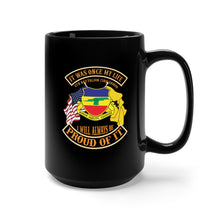 Load image into Gallery viewer, Black Mug 15oz - 4th Battalion 73 Armor Regiment
