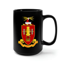 Load image into Gallery viewer, Black Mug 15oz - Army - COA - Fort Sill - Artillery School wo txt X 300
