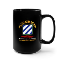 Load image into Gallery viewer, Black Mug 15oz - Army - 3rd ID - CBRNE - US NorthCom
