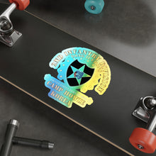 Load image into Gallery viewer, Holographic Die-cut Stickers - 2nd Infantry Division - Camp Howze wo DS
