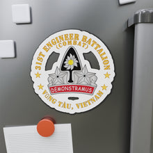 Load image into Gallery viewer, Die-Cut Magnets - Army - 31st Engineer Battalion (Combat) - Vung Tau, Vietnam
