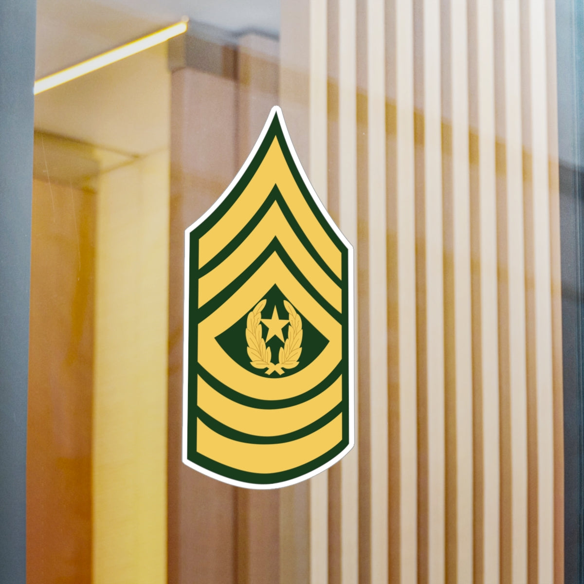 Kiss-Cut Vinyl Decals - Army - Command Sgt Major E-9 (CSM) X 300 – MIP ...