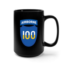 Load image into Gallery viewer, Black Mug 15oz - SSI - 100th Division (Airborne)  X 300
