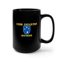Load image into Gallery viewer, Black Mug 15oz - Army - 23rd Infantry Division X 300
