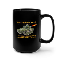 Load image into Gallery viewer, Black Mug 15oz - M551 Sheridan - Firing - AR-AAV

