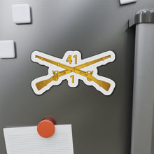 Load image into Gallery viewer, Die-Cut Magnets - Army - 1st Bn, 41st Infantry wo Txt
