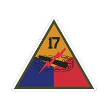 Load image into Gallery viewer, Kiss-Cut Stickers - SSI - 17th Armored Division X 300
