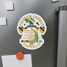 Load image into Gallery viewer, Die-Cut Magnets - Army - Vietnam Combat Veteran w  E Co - 52nd Inf ABN - 1st Cav Div X 300
