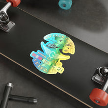 Load image into Gallery viewer, Holographic Die-cut Stickers - Vietnam Combat AVN Vet Door Gunner - Air Assault w SVC
