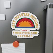 Load image into Gallery viewer, Die-Cut Magnets - Army - SSI - 41st Infantry Division - Jungleers - US Army Veteran X 300
