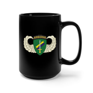 Black Mug 15oz - Army - USACAPOC Wings