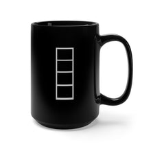 Load image into Gallery viewer, Black Mug 15oz - Army - Warrant Officer - CWO4 wo Txt X 300
