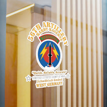 Load image into Gallery viewer, Kiss-Cut Vinyl Decals - Army - 56th Artillery Command - Pershing - Hardt Kaserne X 300
