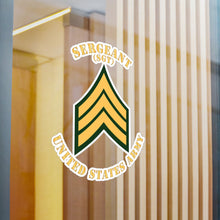 Load image into Gallery viewer, Kiss-Cut Vinyl Decals - Army - Sergeant - SGT - Flat X 300
